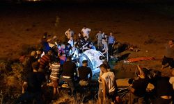 Osmaniye'de devrilen otomobildeki 1 kişi öldü, 1 kişi yaralandı