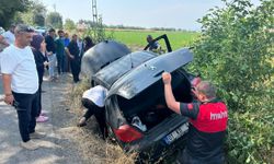 Osmaniye'de şarampole devrilen otomobildeki 4 kişi yaralandı