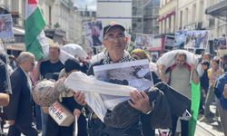 Paris'te, İsrail'in Gazze'deki soykırımı protesto edildi
