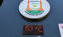 Şanlıurfa'da termometreler 53 dereceyi gösterdi