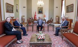 TBMM Başkanı Kurtulmuş, HAK-İŞ Genel Başkanı Arslan'ı kabul etti