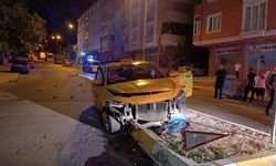 Tekirdağ'da sürücüsünü darbedip gasbettikleri taksiyle kaza yapan iki şüpheli tutuklandı