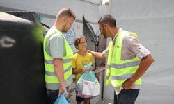 TİKA, açlıkla mücadele eden Gazzelilere gıda yardımlarını sürdürüyor