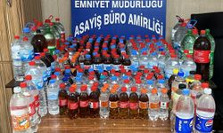 Tokat'ta sahte alkol ele geçirilen operasyonda 1 şüpheli yakalandı