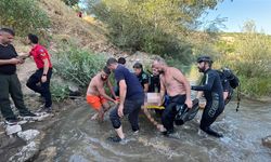 Tunceli'de Pülümür Çayı'na giren kişi boğuldu