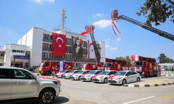 Türkiye, KKTC'ye polis ve itfaiye araçları hibe etti