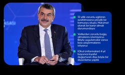12 yıllık zorunlu eğitim süresi kısalıyor mu? Eğitime dair birçok soruyu Bakan Tekin yanıtladı
