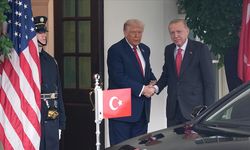 Cumhurbaşkanı Erdoğan, ABD Başkanı Trump tarafından Beyaz Saray’da karşılandı