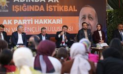 Adalet Bakanı Tunç, Hakkari'de 'Kadın ve Gençlik Buluşması' programına katıldı: