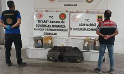 Ağrı'da tırın yakıt deposunda 56 litre sentetik uyuşturucu ele geçirildi