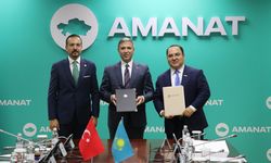 AK Parti ile Kazakistan'ın Amanat Partisi arasında 'İşbirliği Mutabakat Zaptı' imzalandı