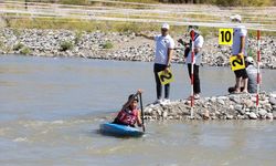 Akarsu Kano Slalom Türkiye Kupası yarışları, Erzincan'da başladı