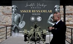 Ankara Kültür Yolu Festivali kapsamında 'Asker Ressamlar' sergisi açıldı