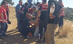 Aydın'da devrilen kamyonetteki dinamitlerin kontrollü patlatılması sırasında 10 kişi yaralandı