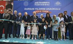 Bahçelievler'de Dursun Yıldırım Anaokulu törenle hizmete açıldı