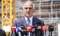 Bakan Ersoy, Ayasofya'daki restorasyon ve güçlendirme çalışmalarını yerinde inceledi