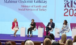 Bakan Göktaş, Sırbistan'da Kadın Konferansı kapsamında düzenlenen panelde konuştu: