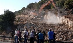 Batı Şeria'daki Beyt Ur el-Fevga beldesi sakinleri, İsrail'in 'kuşatma tehdidi'ni protesto etti