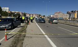 Bayburt'ta otomobilin çarptığı yaya ağır yaralandı