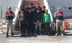 Bitlis'te Afganistan uyruklu 11 düzensiz göçmen yakalandı