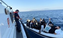 Bodrum açıklarında 24 düzensiz göçmen yakalandı