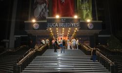 Buca Belediyesi iştiraki çalışanlarından belediye binasında işgal eylemi