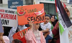 Bursa'da Filistin'e ve Küresel Sumud Filosu'na destek