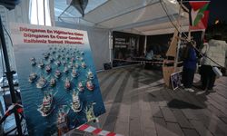 Bursa'da Gazze'ye ve Küresel Sumud Filosu'na destek için nöbet