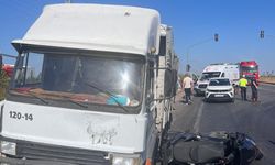 Bursa'da kamyonun çarptığı motosikletin sürücüsü öldü