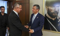 CHP Genel Başkanı Özel, Filistin'in Ankara Büyükelçisi Mustafa'yı kabul etti