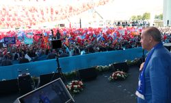 Cumhurbaşkanı Erdoğan, '300 Bininci Afet Konutu Kura Çekimi ve Anahtar Teslimi Töreni'nde konuştu: (1)