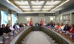 Cumhurbaşkanı ve AK Parti Genel Başkanı Erdoğan, AK Parti'li kadın belediye başkanlarını kabul etti
