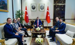 Cumhurbaşkanı Yardımcısı Yılmaz, Portekiz Altyapı ve Konut Bakanı Pinto Luz'u kabul etti