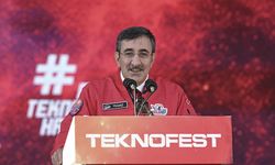 Cumhurbaşkanı Yardımcısı Yılmaz, TEKNOFEST'in kapanış töreninde konuştu: