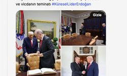 Cumhurbaşkanı Yardımcısı Yılmaz'dan Cumhurbaşkanı Erdoğan'ın Trump ile görüşmesine ilişkin paylaşım
