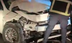 Edirne'de iki otomobilin çarpıştığı kazada 5 kişi yaralandı
