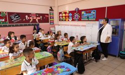 Edirne'de okullarda ilk derste 'yeşil vatan' konusu işlendi