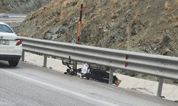 Erzincan'da tırın çarptığı motosikletin sürücüsü hayatını kaybetti