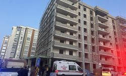 Erzurum'da inşaat halindeki binanın 7. katından düşen işçi öldü