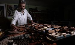 Farklı sanat dallarının birleşimiyle ortaya çıkan 'neva' ile ahşap eserler üretiyor