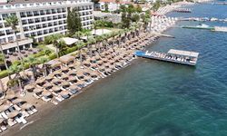 Fethiye ve Marmaris sahillerinde yoğunluk sürüyor