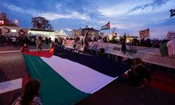 Filistin'e Özgürlük Platformundan Kadıköy'de Gazze'ye destek yürüyüşü