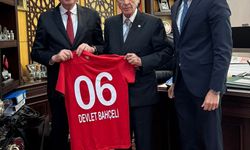 Gençlerbirliği'nden MHP Genel Başkanı Devlet Bahçeli'ye ziyaret