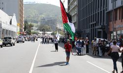 Güney Afrika'da İsrail'in Gazze'deki soykırımı protesto edildi