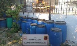 Hatay'da 5 bin litre sahte içki ele geçirildi