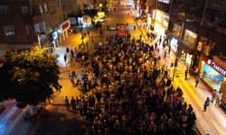 Hatay'da Filistin'e destek yürüyüşü düzenlendi