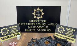 Hatay'da uyuşturucu operasyonunda yakalanan 2 şüpheli tutuklandı