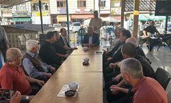 İçişleri Bakan Yardımcısı Karaloğlu Erzurum'da heyelan meydana gelen mahalleyi inceledi