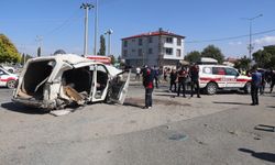 Iğdır'daki trafik kazasında 1'i polis 4 kişi yaralandı