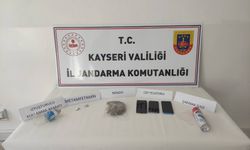 Kayseri'de jandarma ekipleri uyuşturucu operasyonu düzenledi